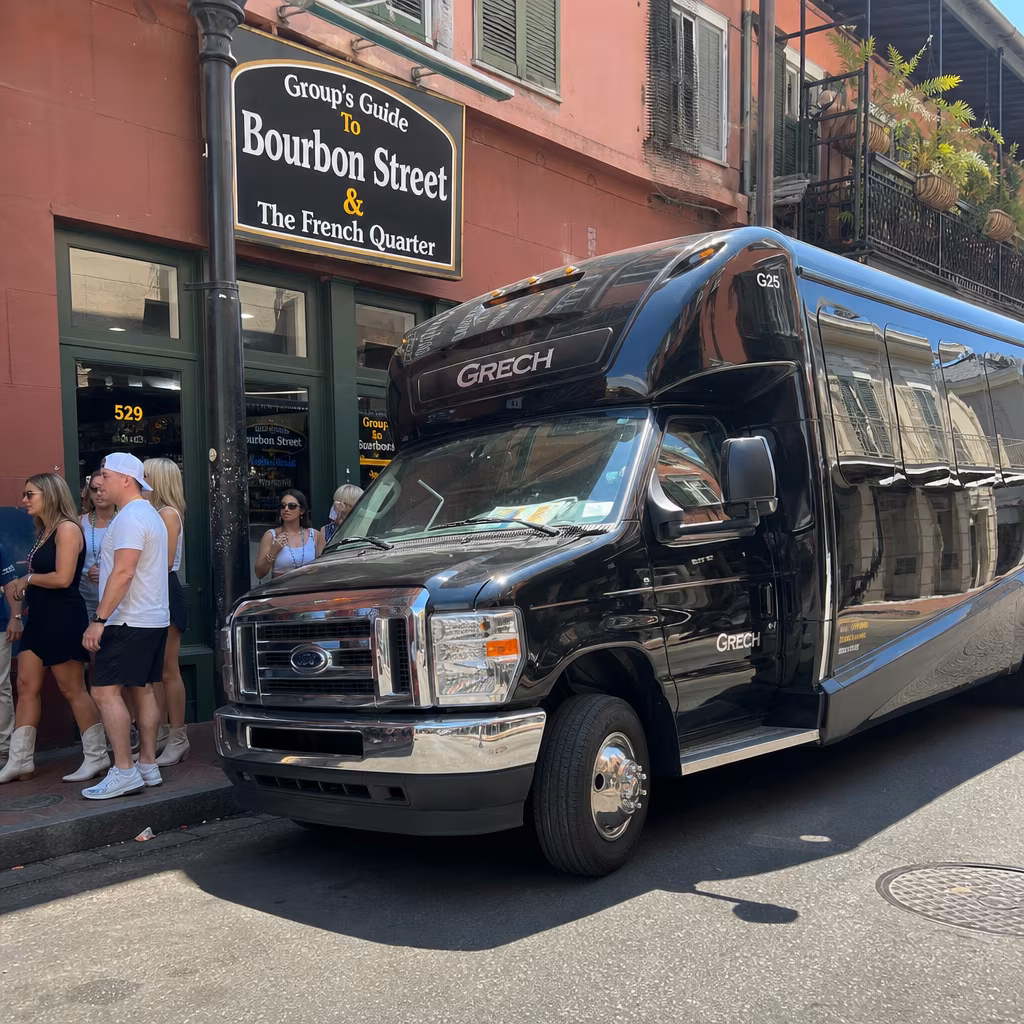 Rent a Bus to Group's Guide to Bourbon Street & the French Quarter