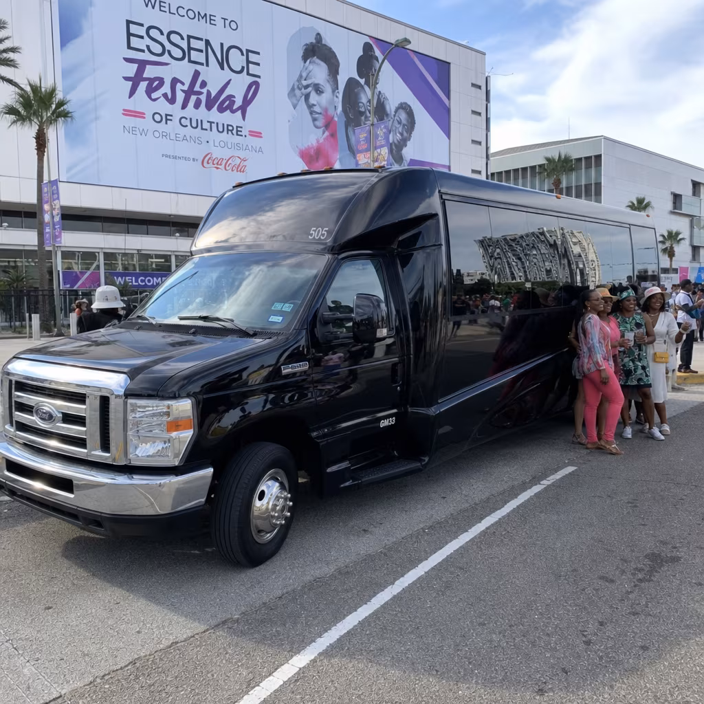 Rent a Bus to Essence Festival in New Orleans