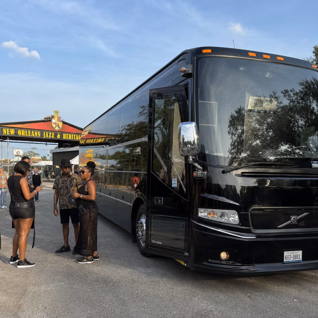 Rent a Bus to New Orleans Jazz & Heritage Festival