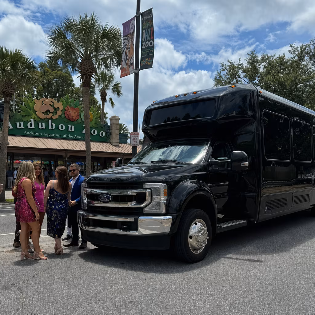 Rent a Bus to Audubon Zoo & Aquarium