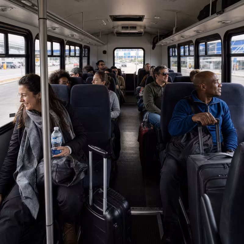 New Orleans Airport Transportation fleet vehicle