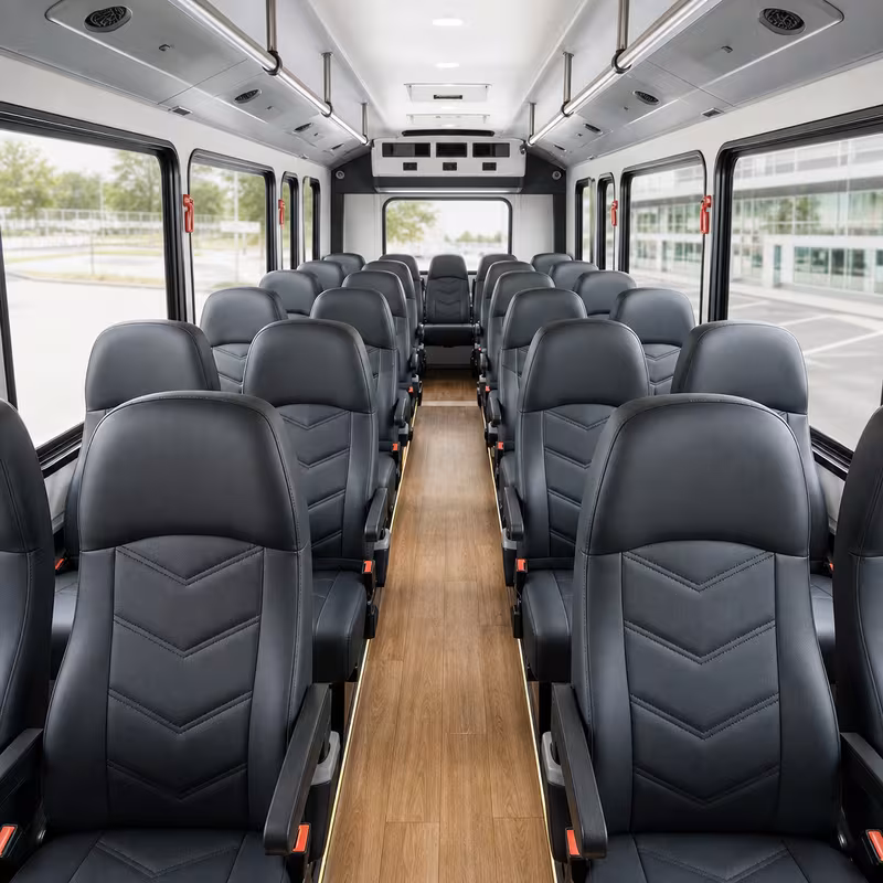 minibus interior