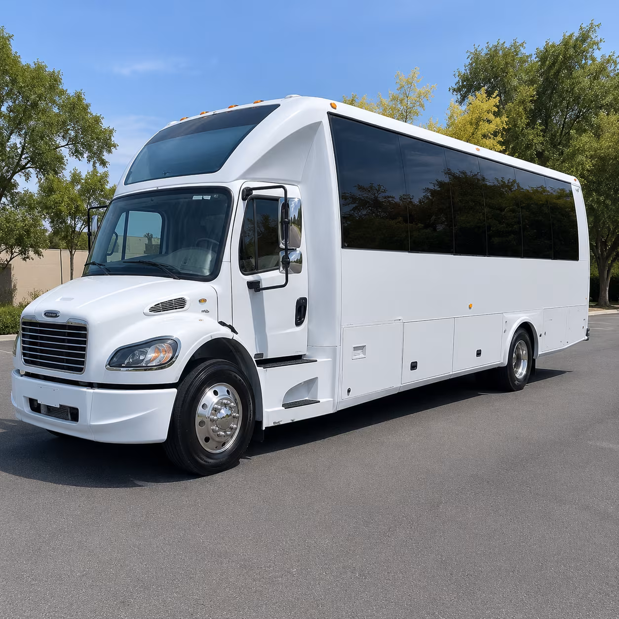 New Orleans Bachelor & Bachelorette Transportation party bus exterior