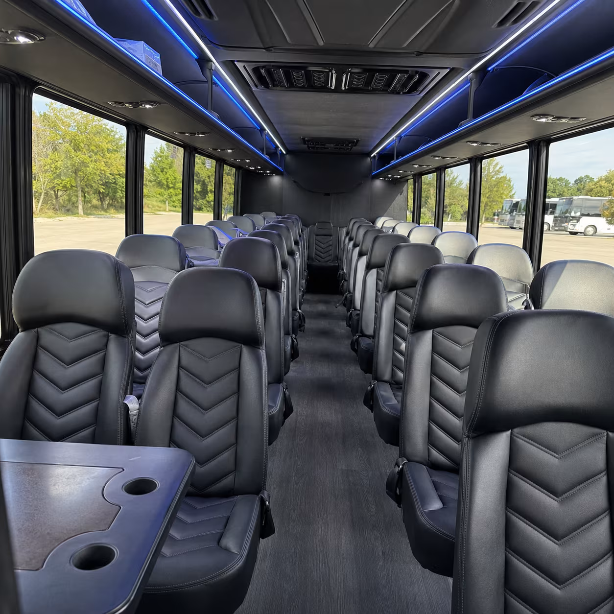 New Orleans Corporate Transportation party bus exterior
