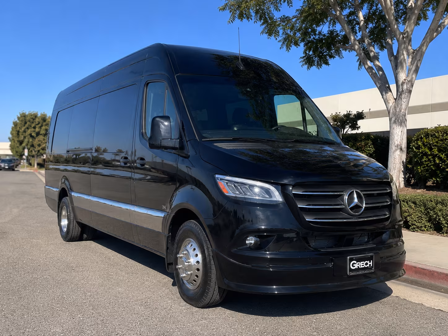New Orleans Corporate Transportation party bus exterior