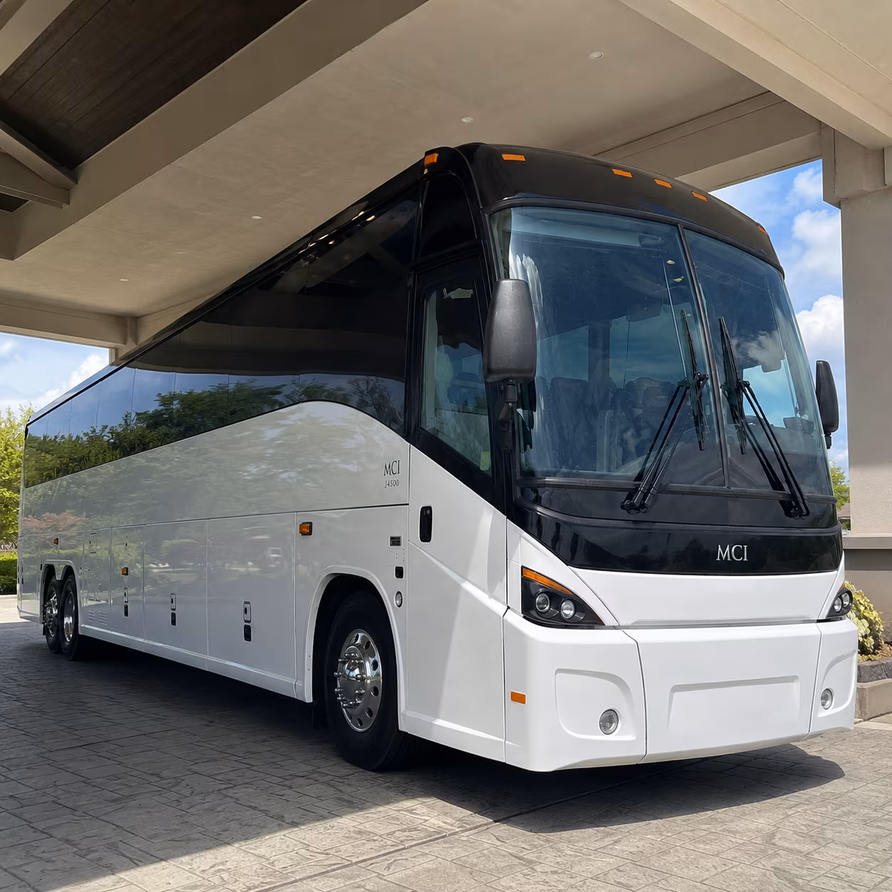 New Orleans Corporate Transportation party bus exterior