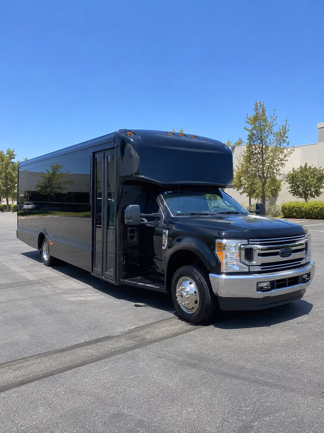 New Orleans Private Event Transportation party bus exterior