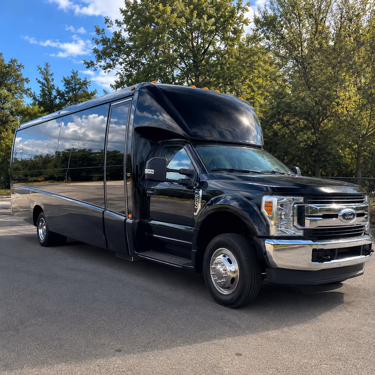 New Orleans School Event Transportation onboard seating