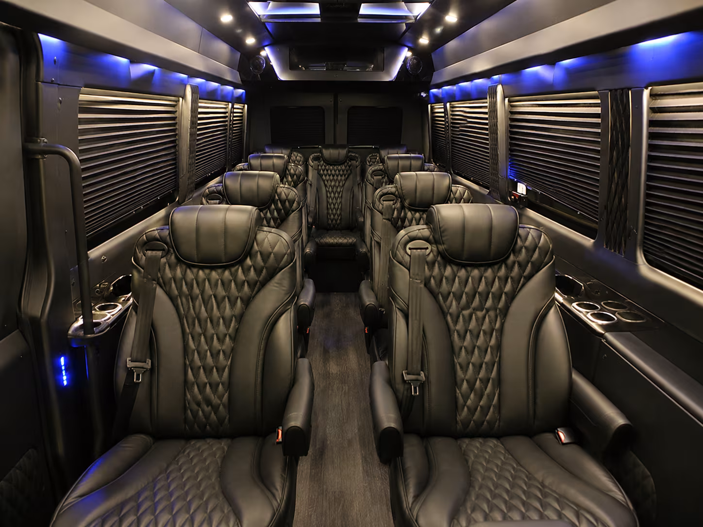 New Orleans School Event Transportation party bus exterior