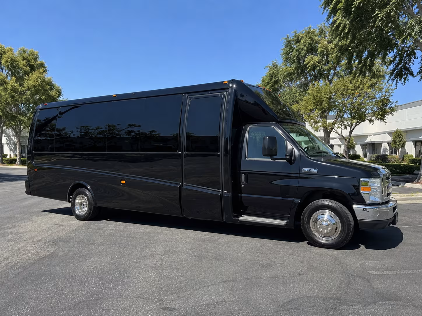 New Orleans Sporting Event Transportation party bus exterior