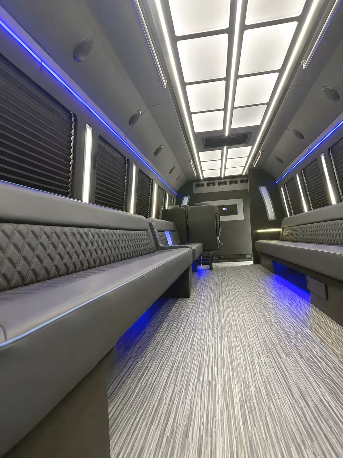New Orleans Sporting Event Transportation onboard seating