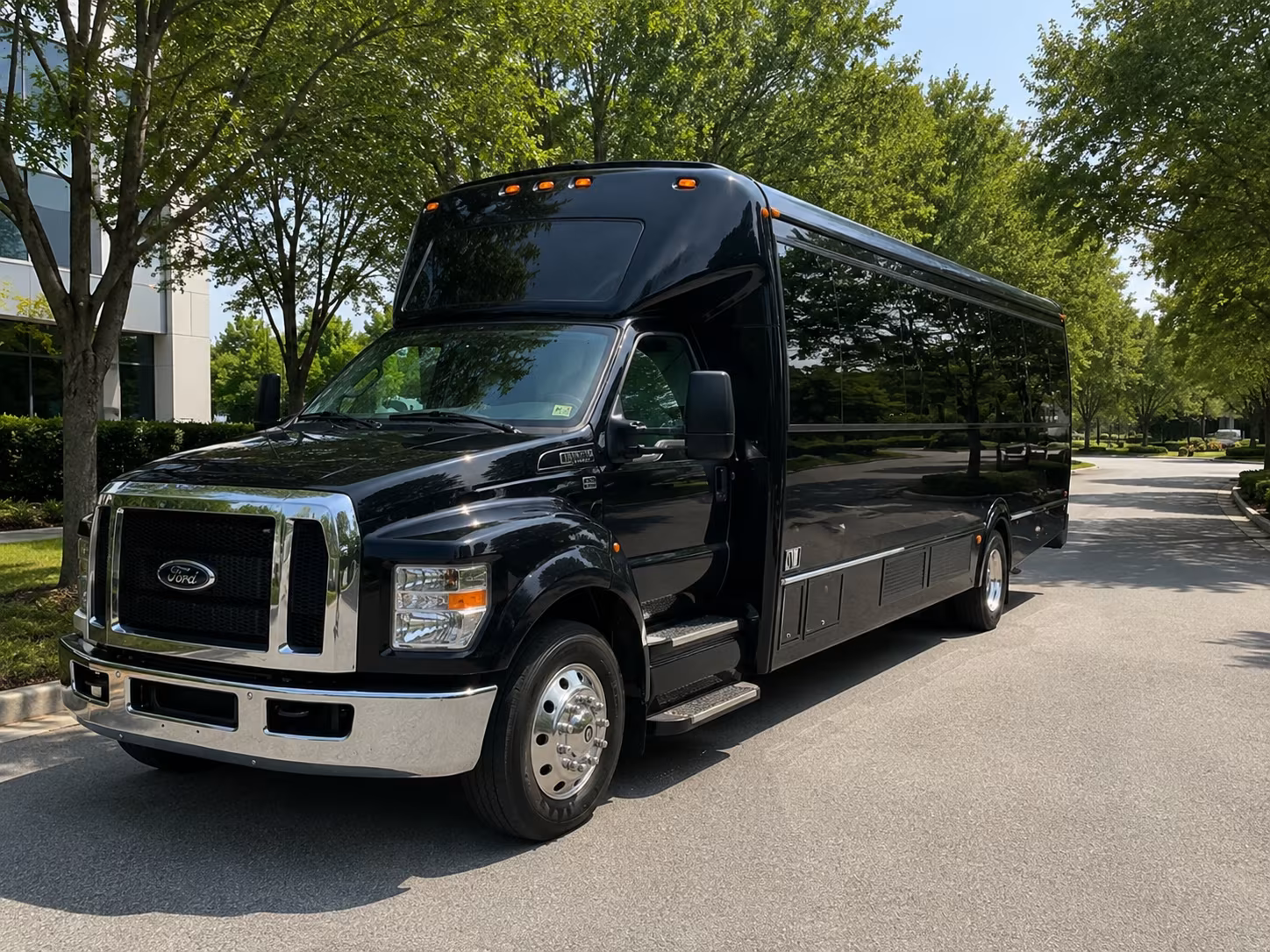 New Orleans Wedding Transportation onboard seating