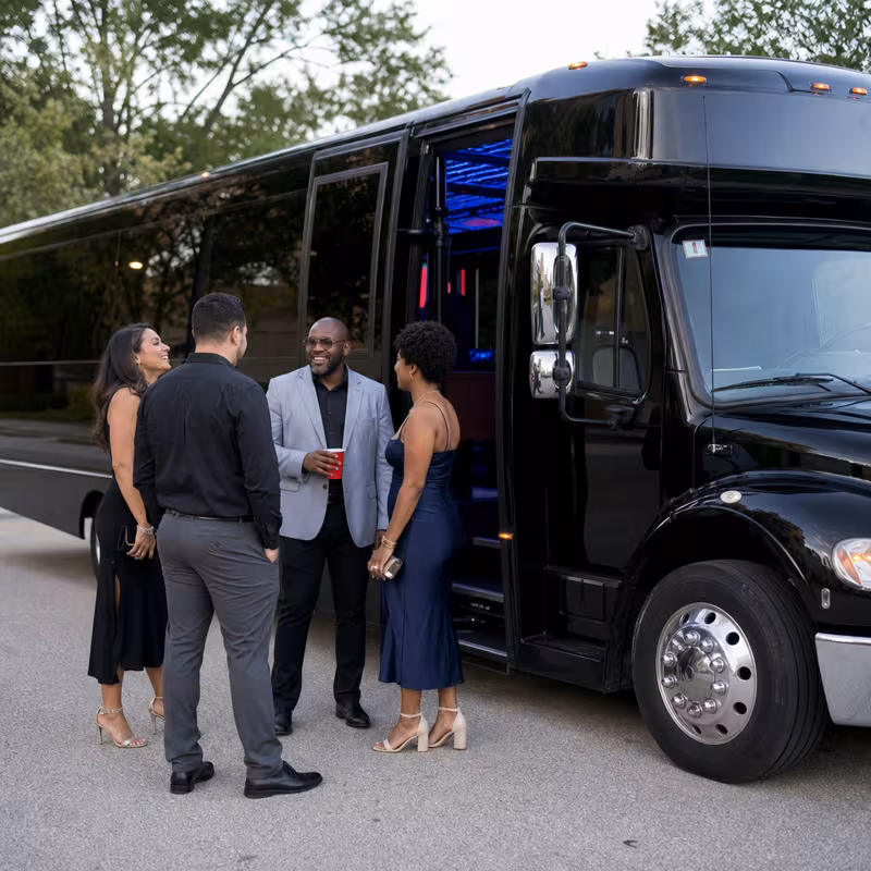 New Orleans Private Event Transportation fleet vehicle