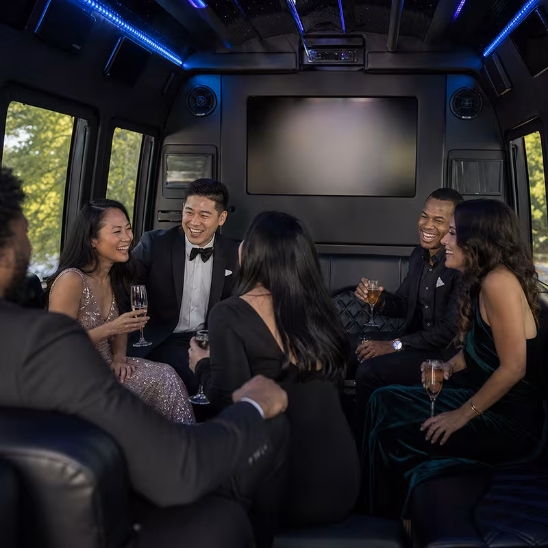 New Orleans Prom & Homecoming Transportation fleet vehicle