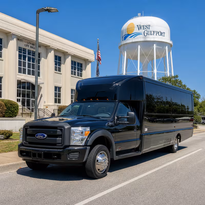 West Gulfport Party Bus Rental