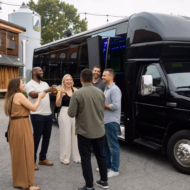 New Orleans Winery & Brewery Tour Transportation fleet vehicle
