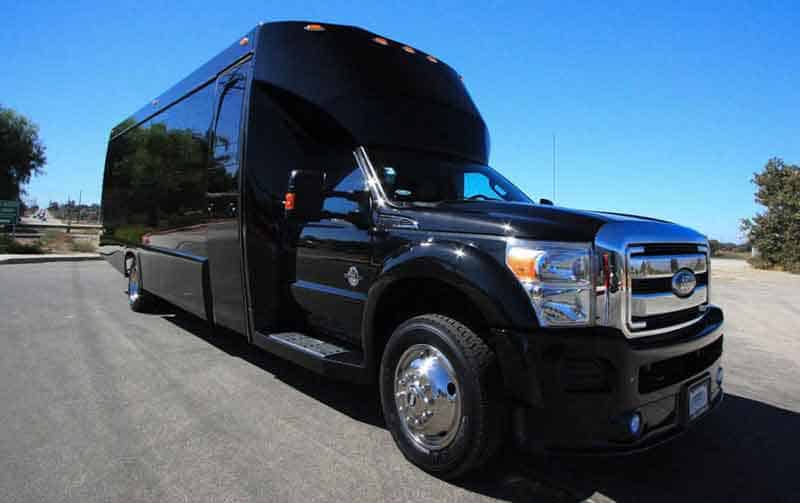 Lake Charles 30 Passenger Party Bus Black