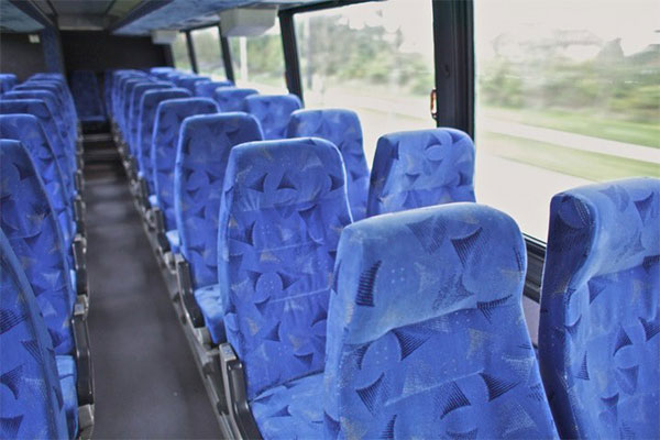 Lake Charles 56 Passenger Motor Coaches Interior